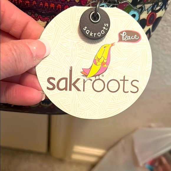 Sakroots🐘NWT⭐️Multicolor Tote Bag BRAND NEW with TAGS!💙Gorgeous colors!💚 - Picture 13 of 14
